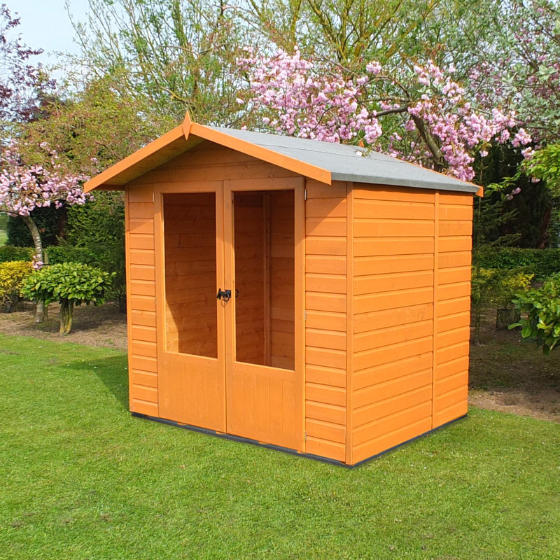 Sol 72 Outdoor 7 x 5 Ft. Shiplap Summer House